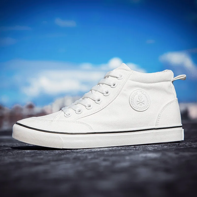 

Autumn High-top Canvas Shoes Wild Youth Casual Student Shoes Sneakers Zapatos De Hombre Mens Shoes Casual