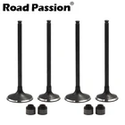 Запчасти двигателя мотоцикла Road Passion, стержень клапана и комплект масляного уплотнения для SUZUKI Djebel 250 DR250 1996-2007 DR-Z 250 2001-2009