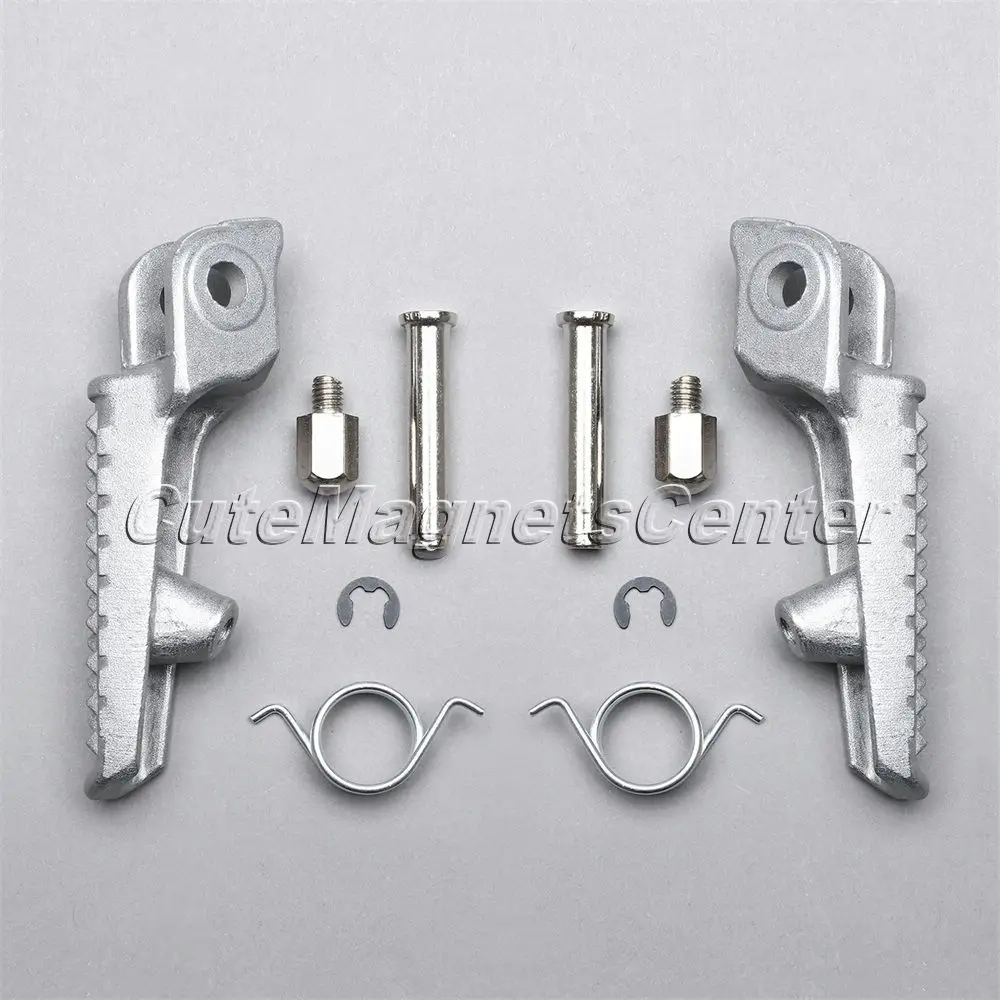 Передняя подставка для ног мотоцикла алюминиевые хромированные мотоциклетные