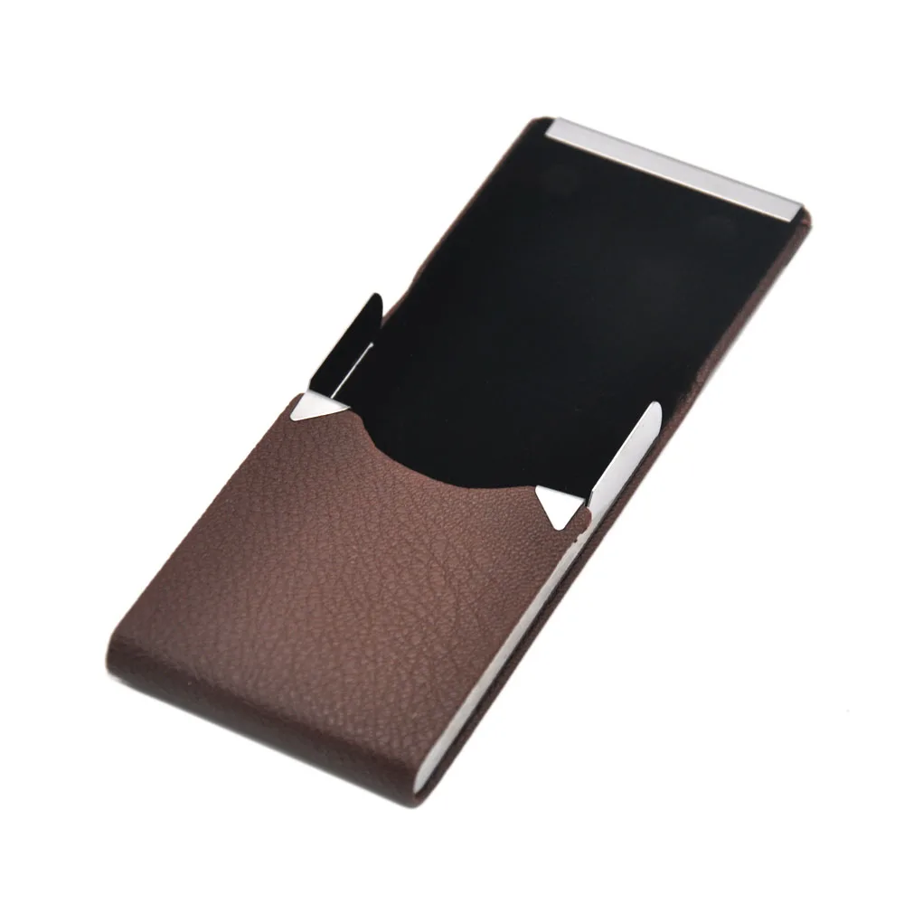 

New Arrival Regular size PU Leather Cigarette Case(Hold 7 Regular size Cigarette) Portable Personality Cigarette Box