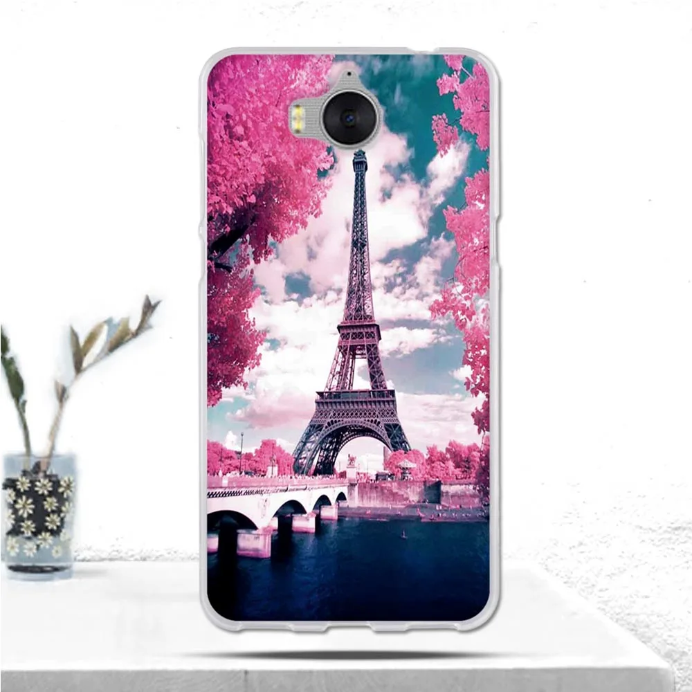 Силиконовый мягкий телефонный чехол для huawei Y5 2017 III 3 КРЫШКА ДЛЯ Y6 MYA L22 L03 НУА Вэй