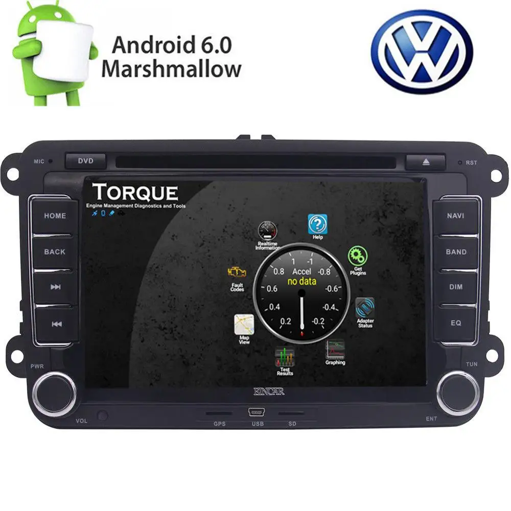 Android 6.0 2din dvd-плеер GPS стерео CANBUS для VW/Passat/Поло/Golf Радио | Автомобили и мотоциклы