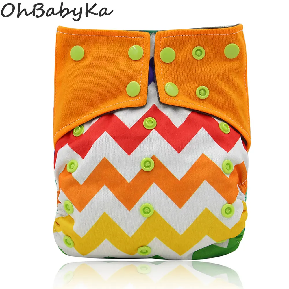 Тканевые подгузники Ohbabyka многоразовые детские из бамбукового угля|Детские