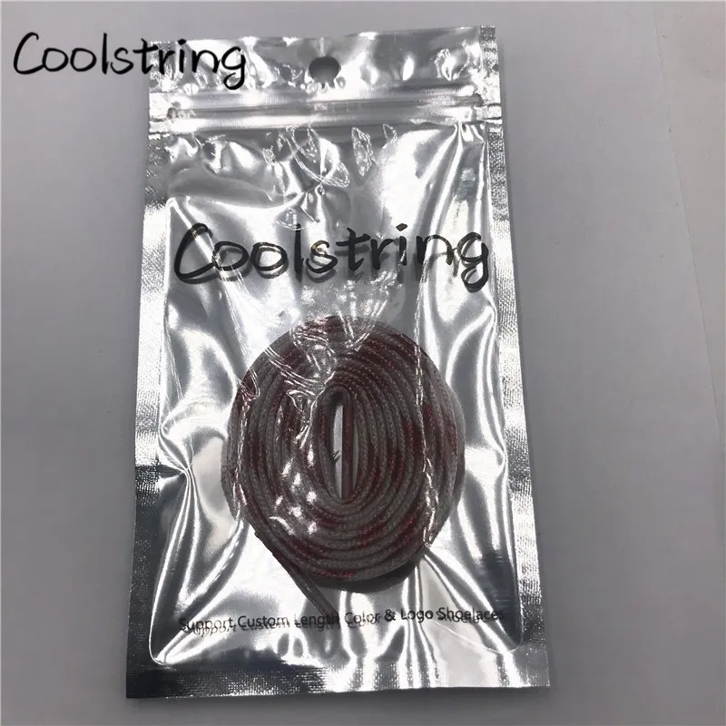 Coolstring 7 мм двухслойные блестящие цветные блестящие шнурки, длинные шнурки для обуви, белые, черные, красные, золотые, серебряные шнурки 60-180 см