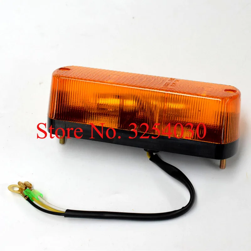 Поставка домашнего желтого светильника 3 провода 24 В прямоугольный передний