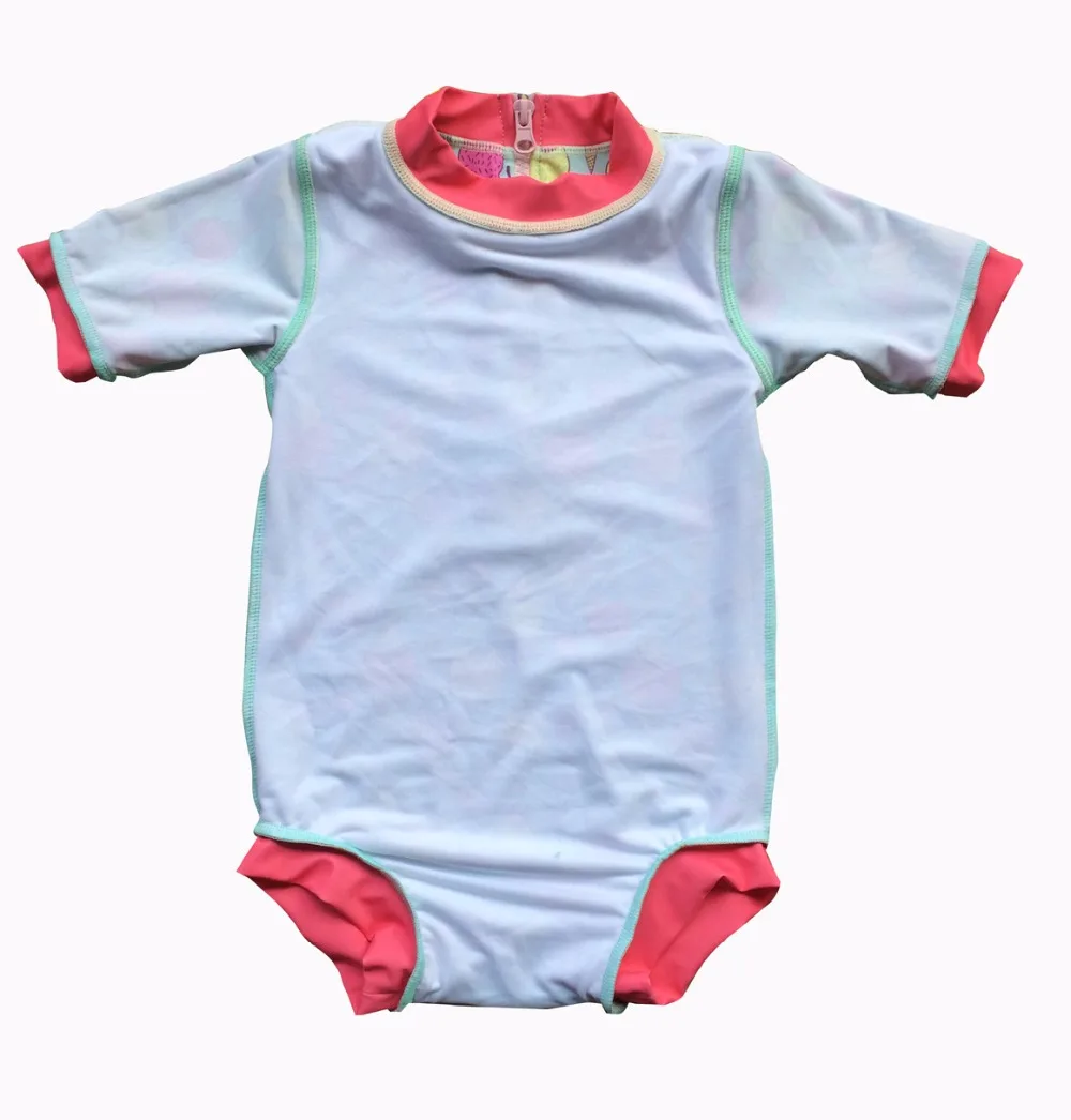 Bonverano (TM) Младенческая Девочка UPF 50 + защита от солнца S/S ice One Piece Zip Sunsuit|Комбинезоны|