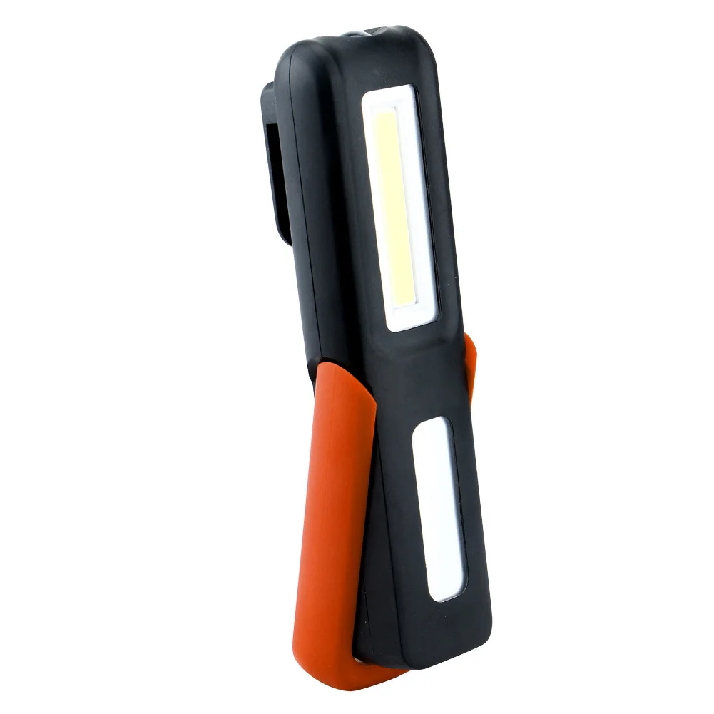 USB Перезаряжаемый 3 Вт COB флэш светильник фонарь магнитный светодиодный рабочий