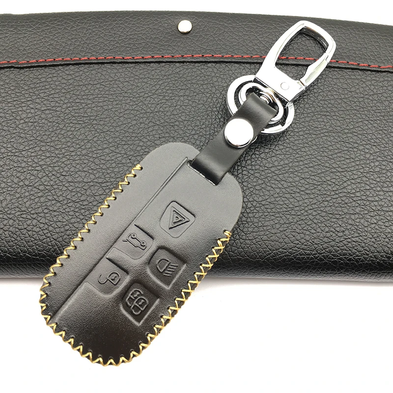 Кожаный чехол для автомобильных ключей чехол-бумажник Land Rover Ranger sport Evoque Freelander 2