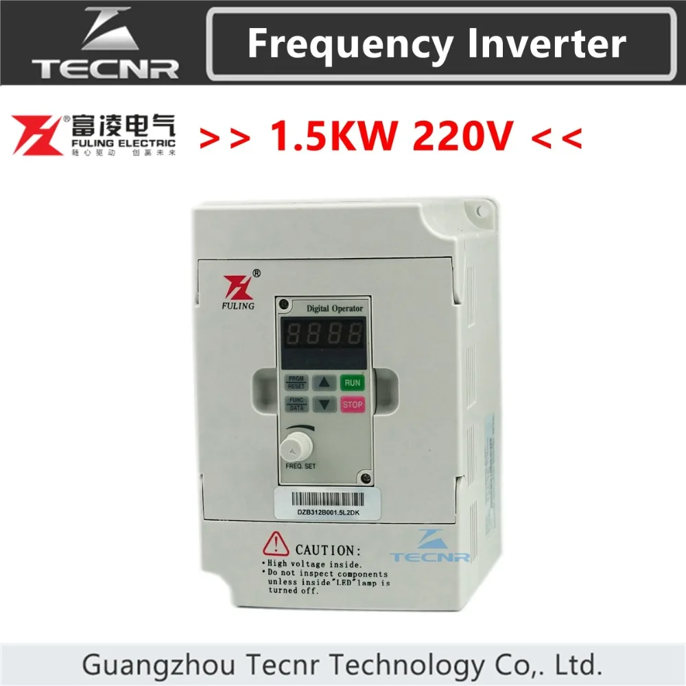 Fuling 1.5KW инвертор частоты 220V для 800W cnc мотор шпинделя|frequency inverter 220v|frequency inverterinverter 220v