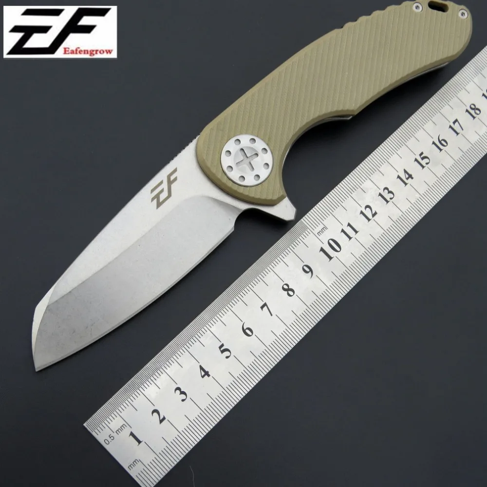 Eafengrow EF79 58-60HRC D2 лезвие G10 ручка складной нож инструмент для выживания кемпинга