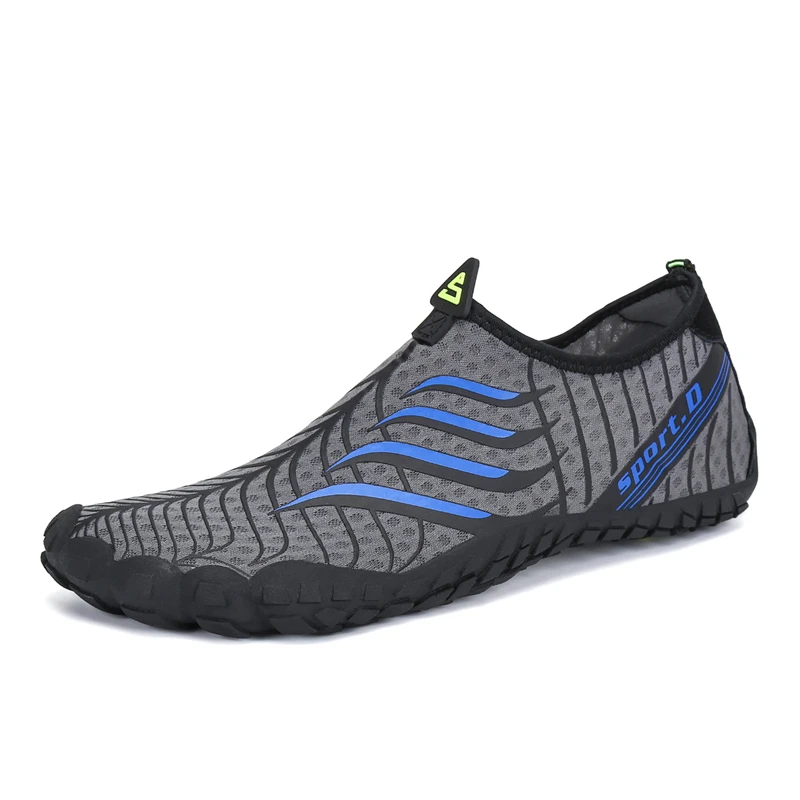 Aqua Shoes/Мужская Летняя обувь без каблука дышащая водонепроницаемая