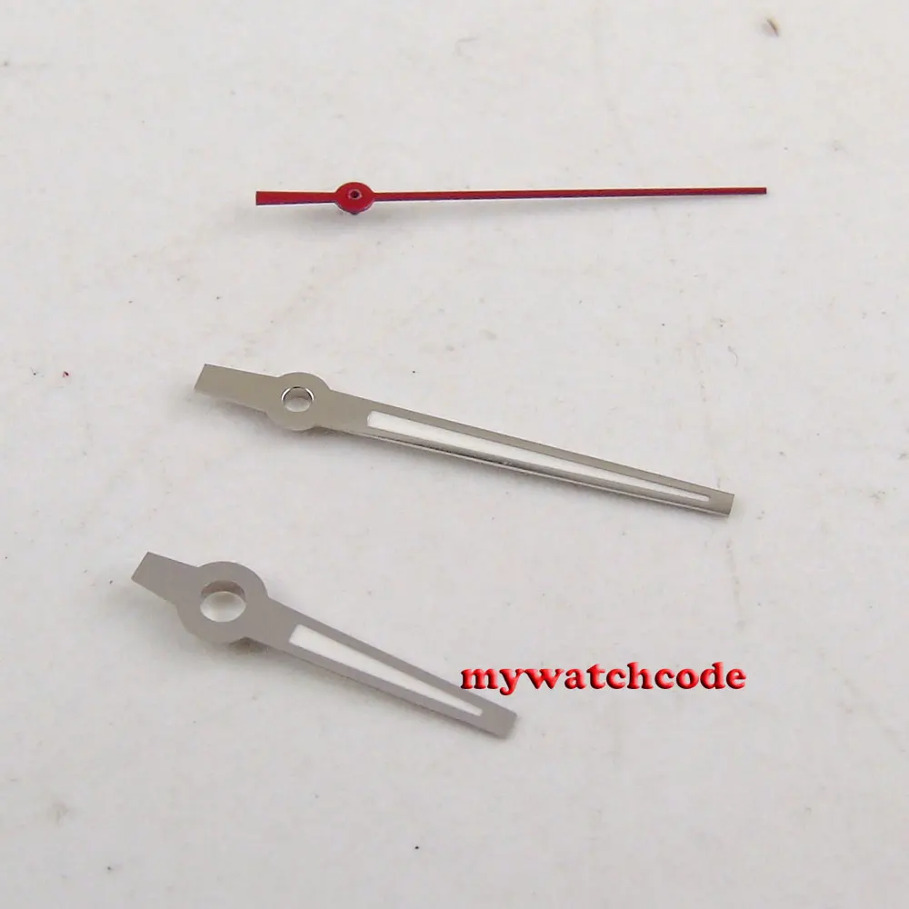 Серебряные часы parnis стрелки для miyota 8205 8215 DG2813 ST1612 TY2806 механизм H58|hand|hand watch |