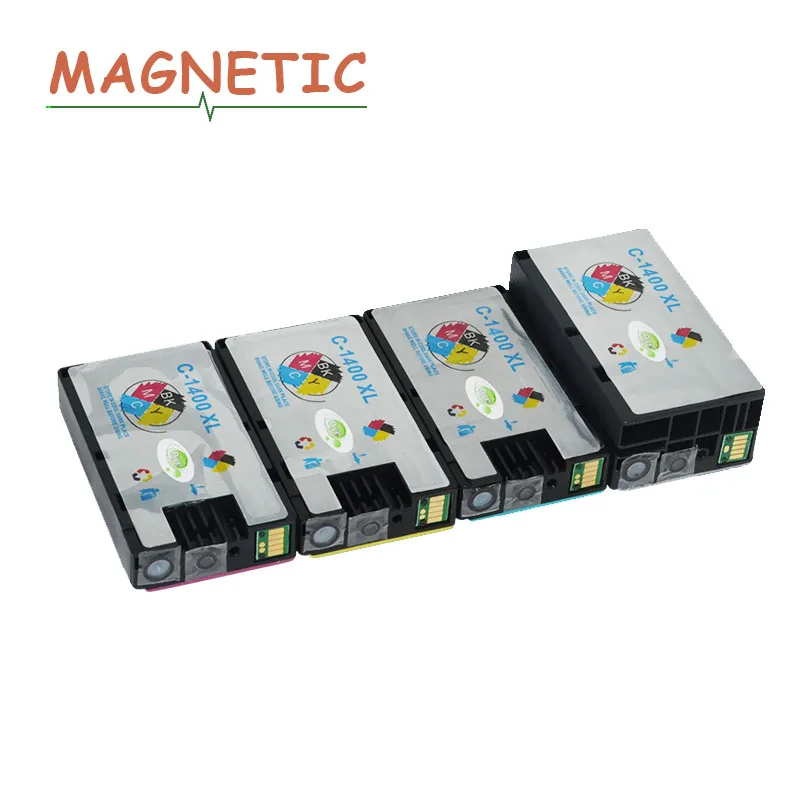 Чернильные картриджи для принтера 8X магнитные совместимые с Canon PGI 1400 MAXIFY MB2340 MB2040
