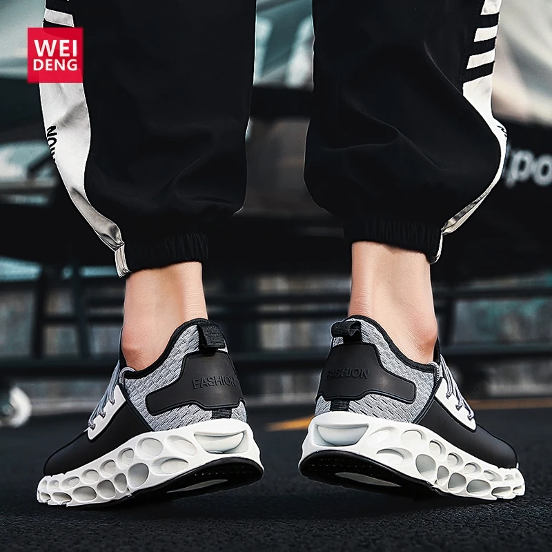 WeiDeng WAVE PROPHECY Blade Hombre для мужчин кроссовки 4D на плоской подошве сетчатые со