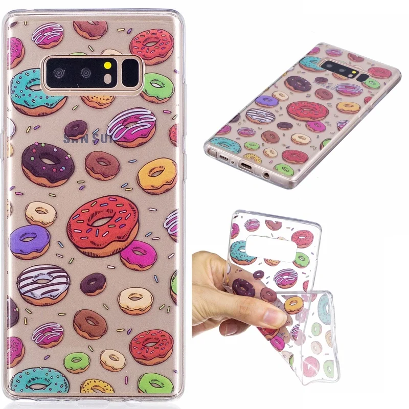 Dulcii For Samsung Galaxy Note 8 Case Pattern Printing IMD TPU Shell for SM-N950 - 6.3 inch |