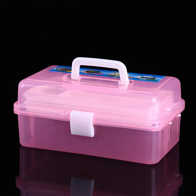 Пластиковые ящики для хранения 32x18x14 см с несколькими ячейками бытовая