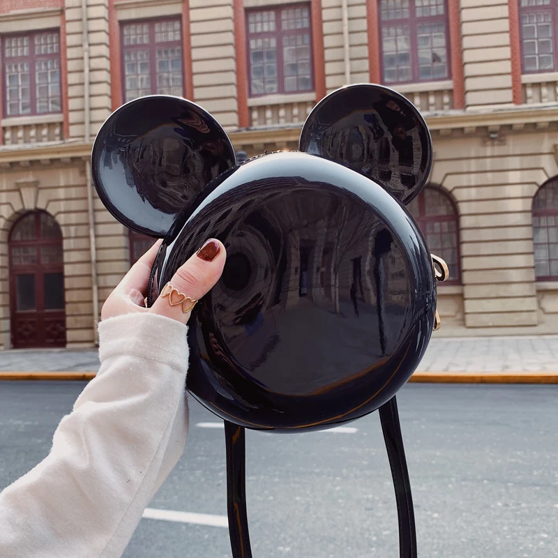 Bekasnoew Jelly color Women Handbags Sweet Cartoon Messenger Bags Solid Bag INS HOT | Багаж и сумки