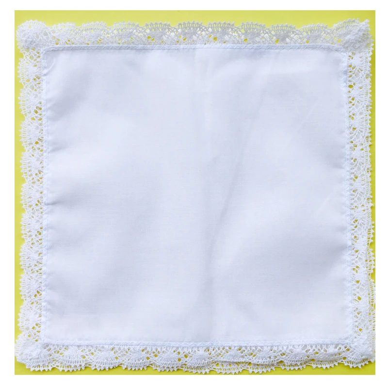 BAIYIXIN Hanky женские свадебные вязаные крючком кружевные носовые платки 60 s