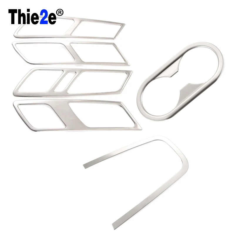 Стайлинг автомобиля панель дверной ручки + крышка панели передач отделка