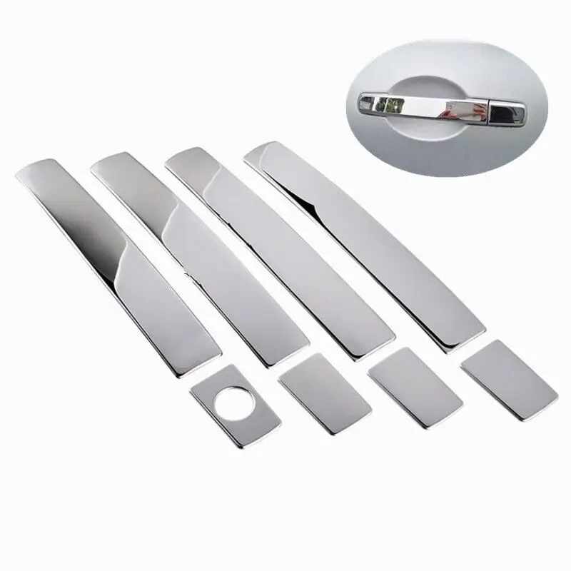 

FUNDUOO For Nissan Qashqai 2007- 2012 2013 Stainless Steel Handle Cover Trim Set Never Rust Car Accessories Overlays