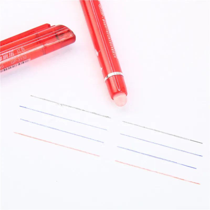 Оптовая продажа! Специальный 10 шт. стираемая ручка синий/черный/темно