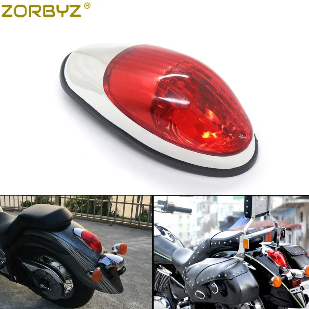 ZORBYZ мотоцикл хромированный задний стоп светильник для Kawasaki VN900| |