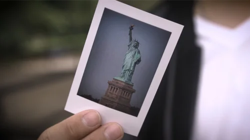 Подарки Skymember: Polaroid от Julio Montoro Projector магические трюки реквизиты карта|Волшебные