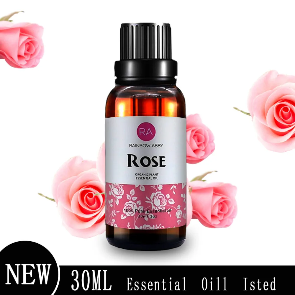 100% натуральное розовое масло для ухода за кожей гладкое увлажняющее улучшения