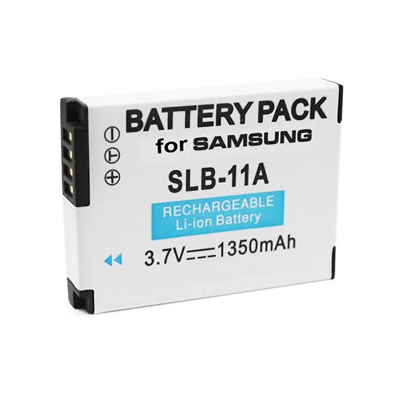 Высокое качество 1350 мАч Новый Сменный аккумулятор для Samsung SLB 11A SLB-11A SLB11A CL65 CL80 HZ25W