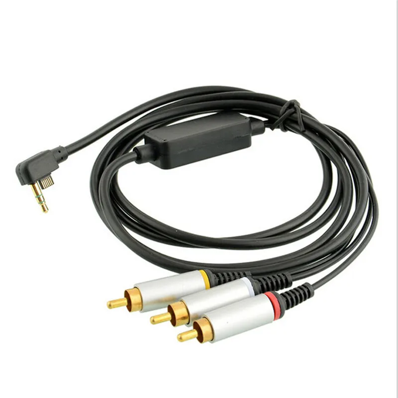 6FT компонентный av кабель AV TV HDTV RCA аудио видео для Sony PSP Slim 2000 3000 2B17| |