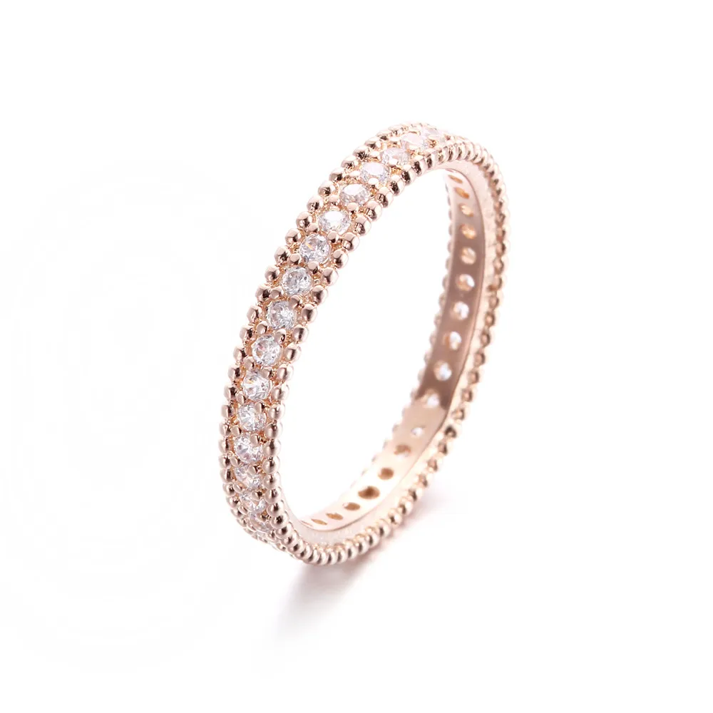 Кольца золотого цвета ювелирные изделия из горного хрусталя обручальные кольца