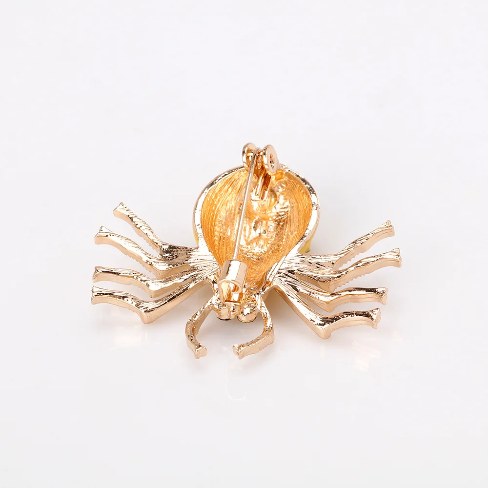 Новые Подвески из сплава масляные Насекомое Паук Брошь Европа и Америка корсаж