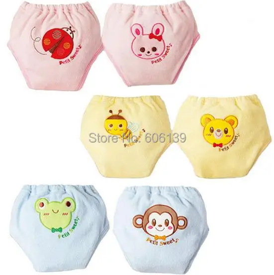 Детские трусики 5 слоев водонепроницаемые 6 шт./лот|baby training underwear|waterproof potty trainingbaby