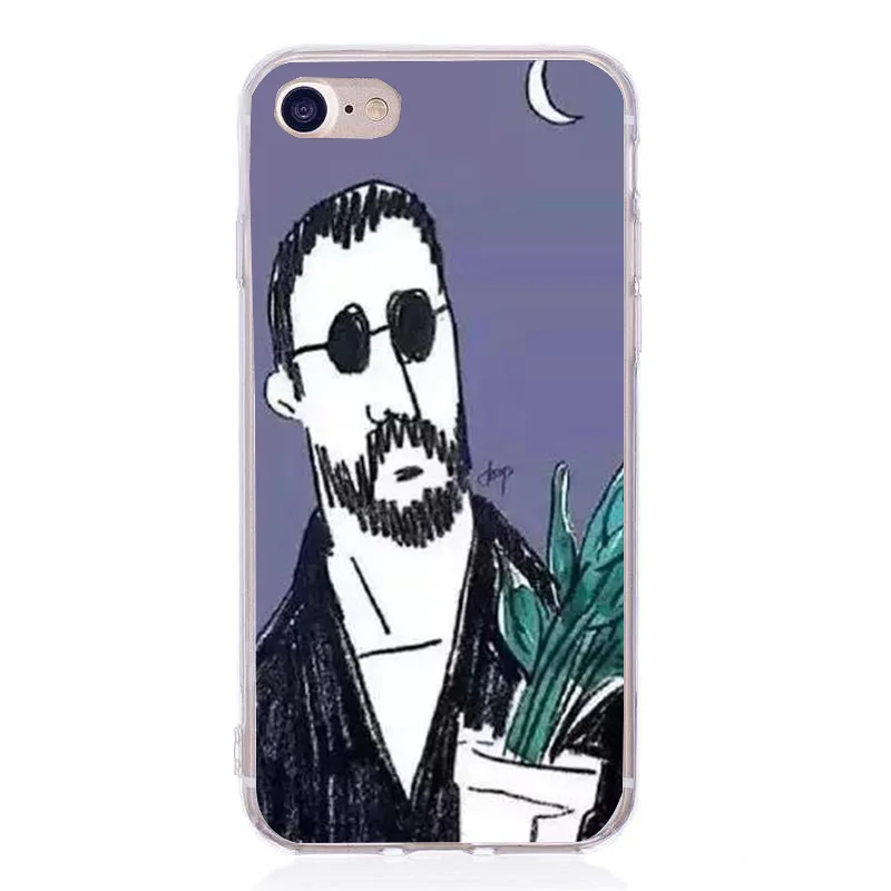 Бежевый Чехол для телефона для Funda iPhone 6 6s милый мультяшный буквенный Мягкий ТПУ чехол для iPhone 7 8 Plus X XR XS Max 5 5S SE - Цвет: Бежевый