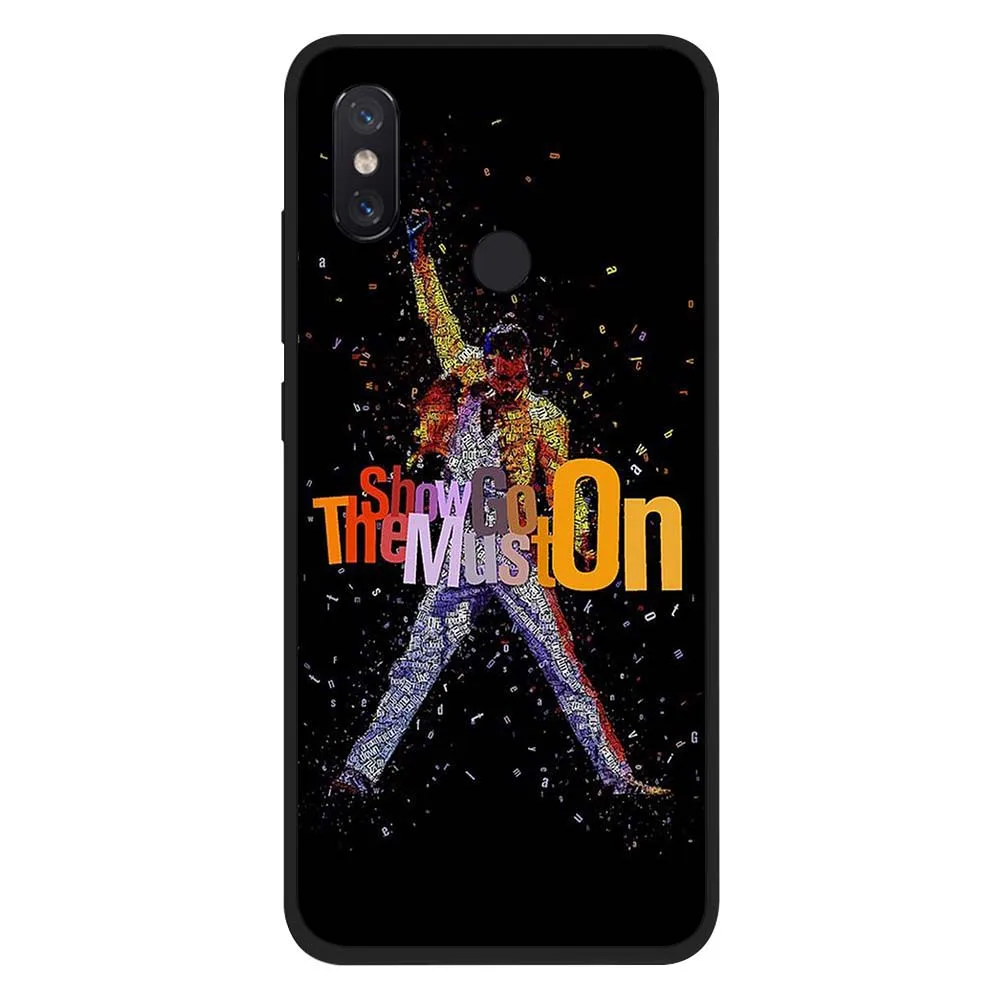 WEBBEDEPP Фредди Меркури Queen ремешок чехол для телефона из ТПУ с принтом "для Xiaomi mi 8 A2 Lite A1 9 SE mi x 2s Max мы собрали воедино 3 для POCOPHONE F1 мягкий чехол