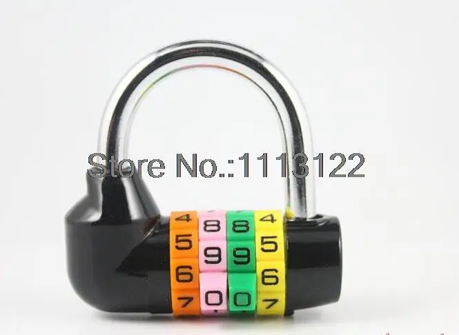 4 значный замок с большими воротами из цинкового сплава Комбинированный Замок