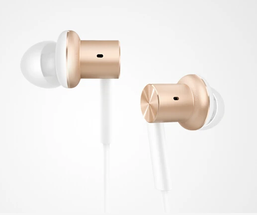 Xiaomi Mi Hybrid Earphone Dual Driver Dynamic balanced armature Circle Iron Mic Metal | Электроника
