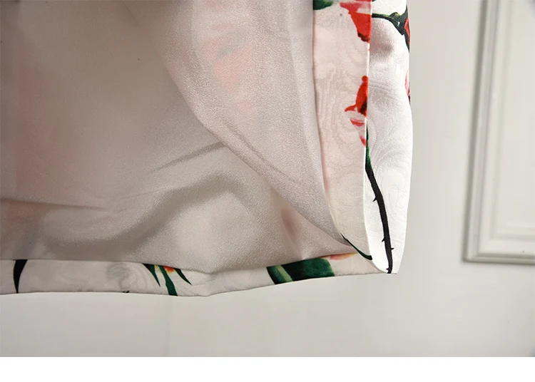 

D Designer Luxury Brand Skirt for Women Vintage Flower Print Jacquard Sequined A Line Skirt