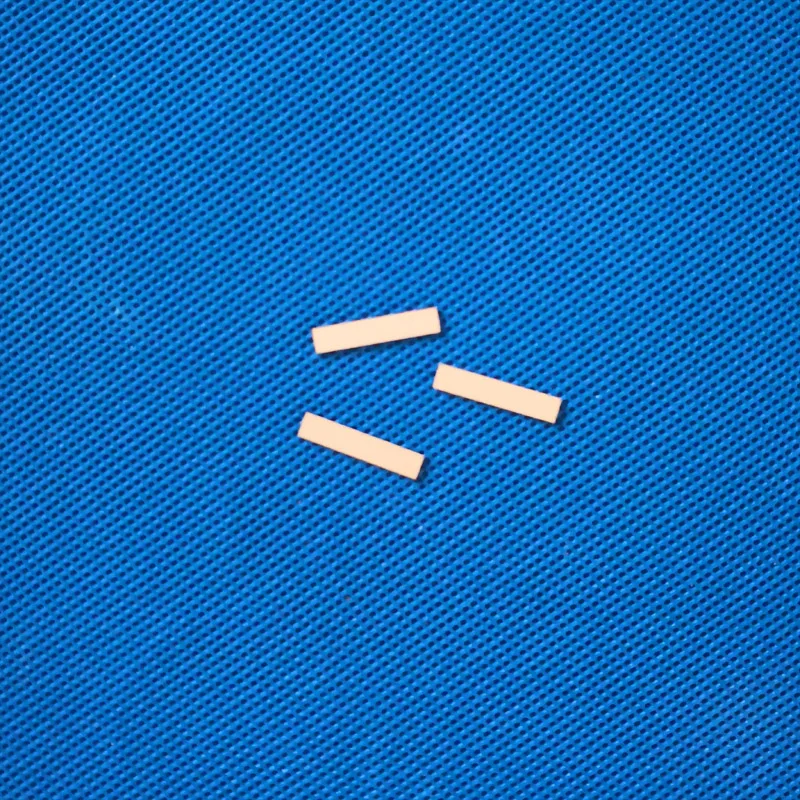 Пьезоэлектрический керамический преобразователь пластины 20*4*0 5 мм PZT4