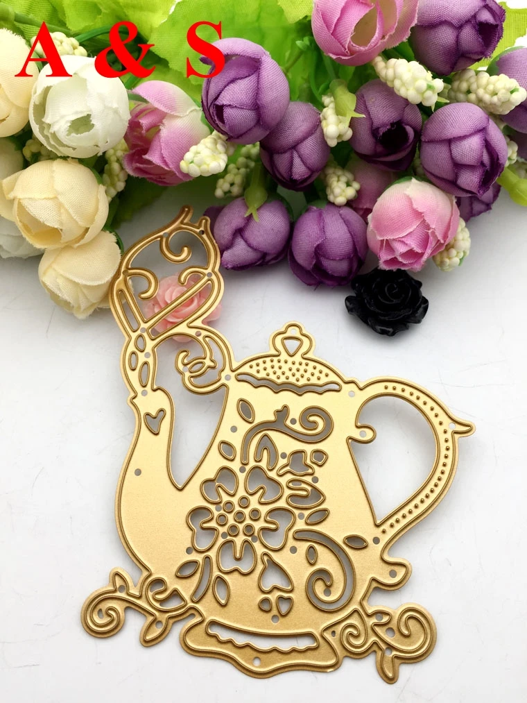 Q56 METAL CUTTING DIES Teaport card frame album paper craft wedding invitation embossing stencil art cutter | Дом и сад