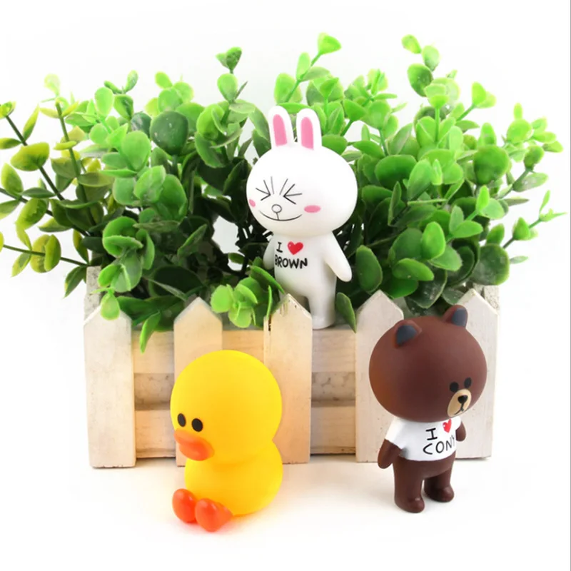 LXCMO Cute Cartoon Animal Figure Decoration Mini Dolls Toy Set | Игрушки и хобби