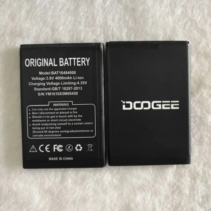 100% Оригинал Doogee X5 MAX 4000 мАч Замена литий-ионный полимерный Батарея Bateria Для (4000 мАч)