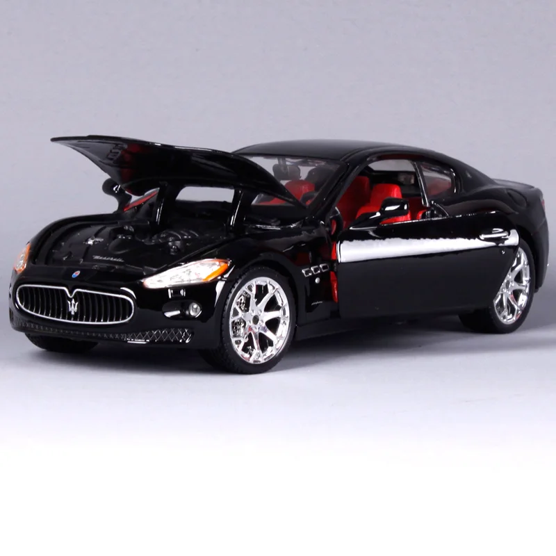 Модель автомобиля Bburago 1:24 Maserati GT Gran туризм игрушка из литая под давлением новинка