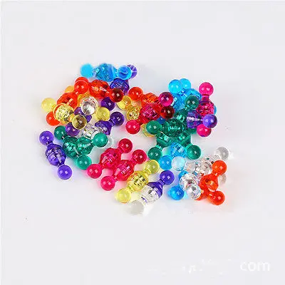 Популярные Модные полупрозрачные маленькие милые магниты на холодильник