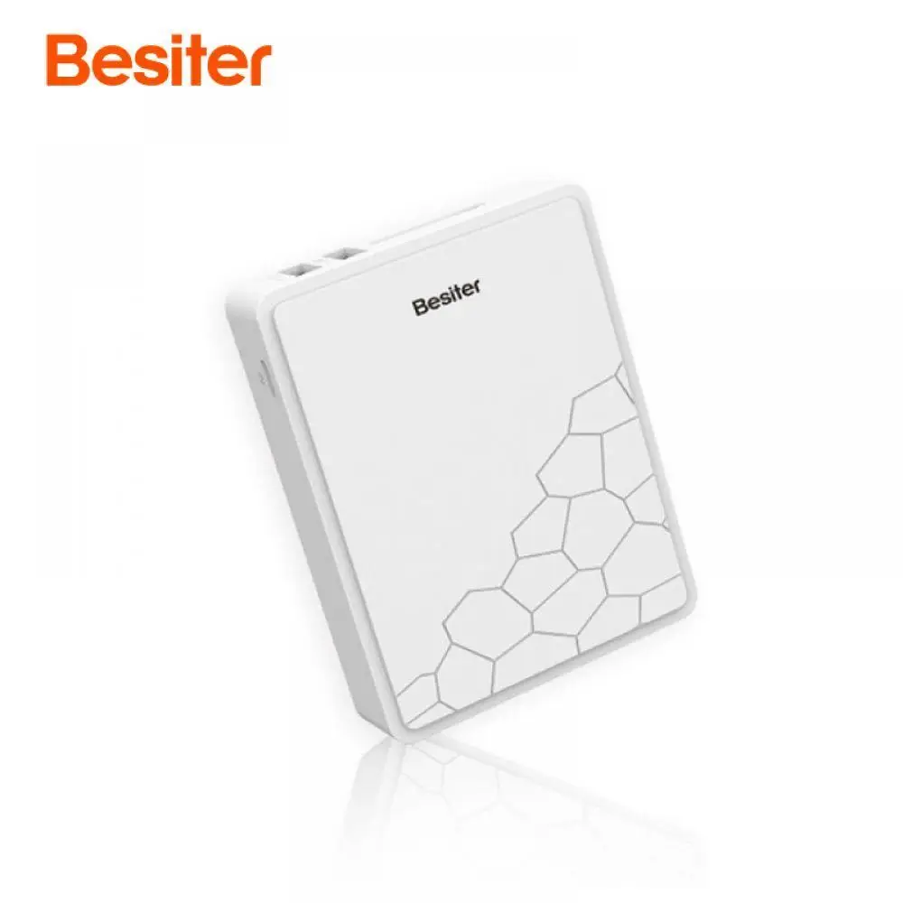 Besiter Power Bank 10000 мАч для Mi 2A Быстрая зарядка портативный маленький и специальный