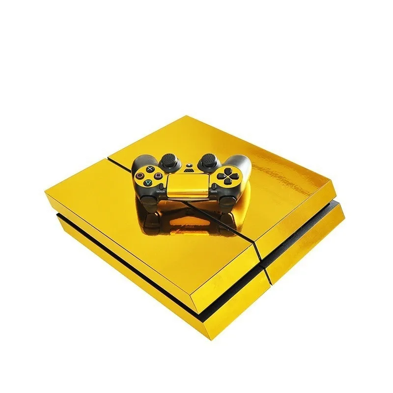 Plating Sticker Protector Cover Skin Stickers Decal Case For Sony Play Station Dualshock 4 PS4 Consoles and Two Controller | Электроника