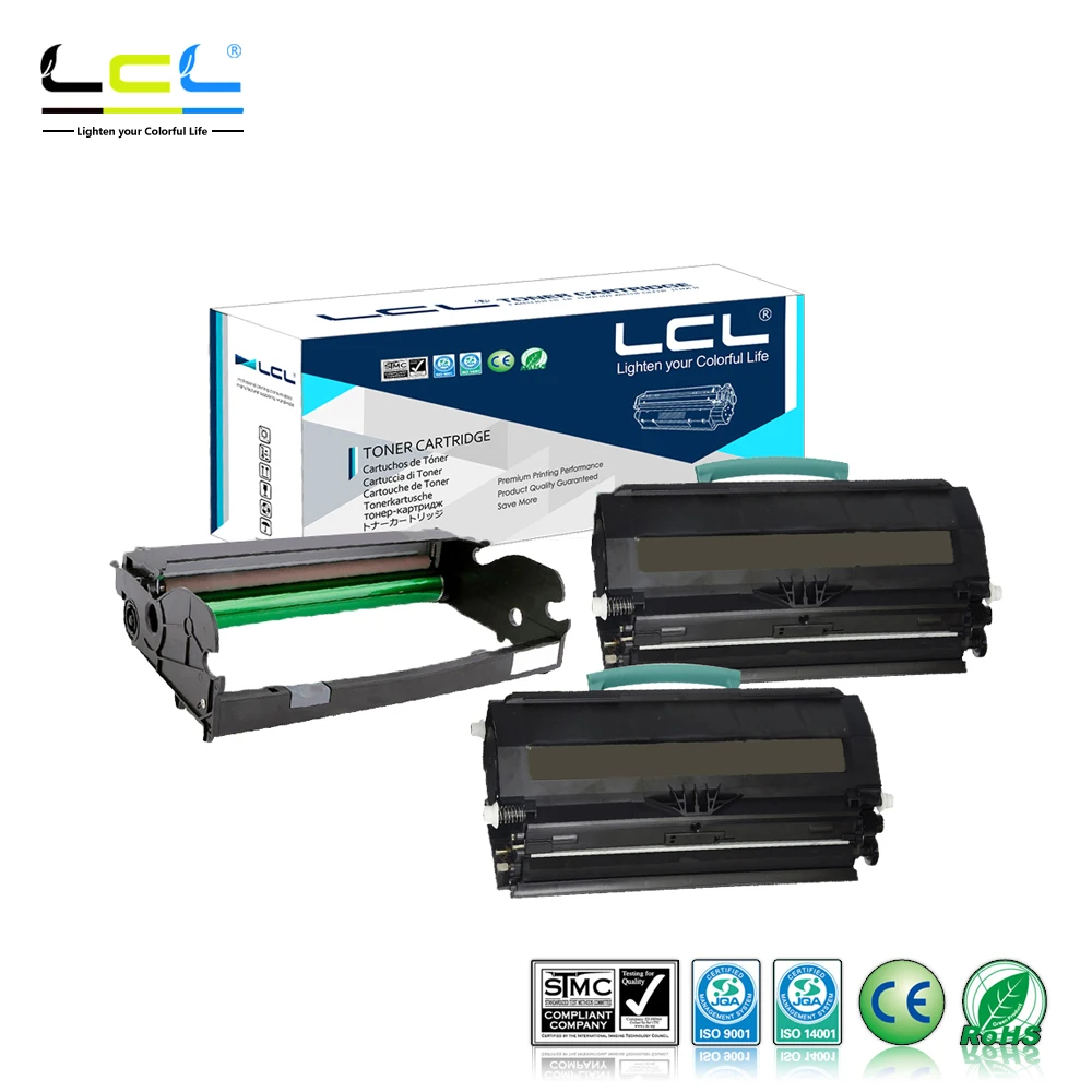 

LCL E260A11A E260A21A E260A11E E260X22G (3-Pack) Black Compatible Toner Cartridge for Lexmark E260d/260dn/360d/360dn/460dn/460dw