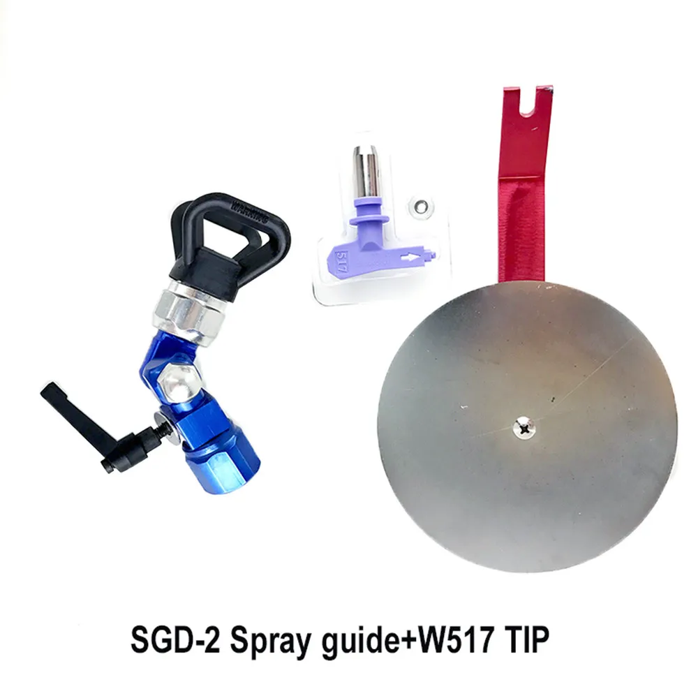 

Universal Airless Spray Paint Gun Guide and spray gun tip 517 nozzle Accessory Tool fits most Paint Sprayer guns that are 7/8"