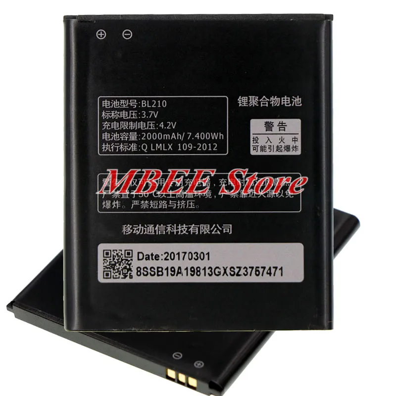 Bl210 для lenovo s820 a606 a656 s650 s658t s820e a750e a770e a766 a658t a828t a536 bateria аккумулятор 2000 мАч|bateria