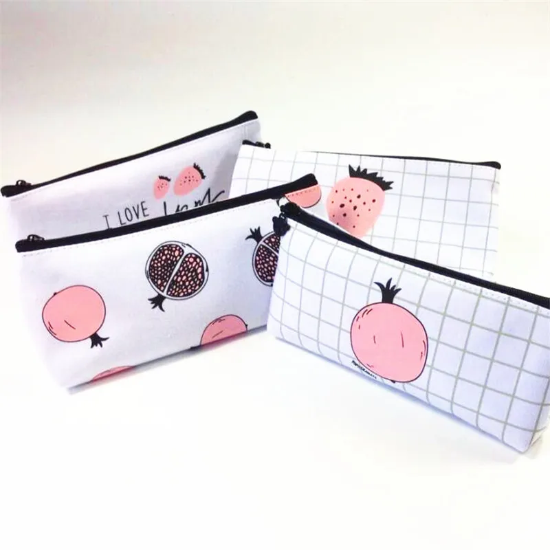 

1pcs/lot Secret Language Fruit Pencil Case DIY Multi-function Stationery Four Selection Have High Value